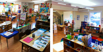 kindergarten classrooms